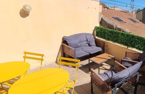 Centre Historique Apartment | Le Marceau Terrasse Sur Le Toit