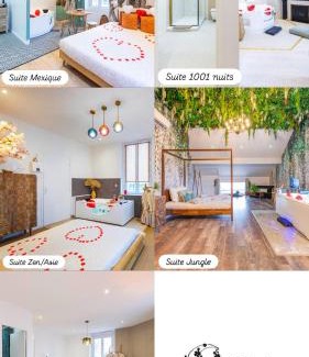 Nanteuil-les-Meaux Apartment | Le Nid d'Eliyah, suites avec jacuzzi 15min Disneyland Paris