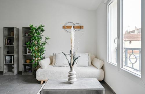 Villiers-sur-Marne Apartment | Le Nid - Proche Paris & Disney - Parking - WIFI