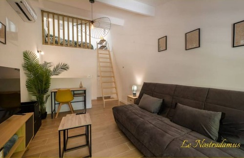 Salon-de-Provence Apartment | Le Nostradamus - Magnificent downtown apartment with parking