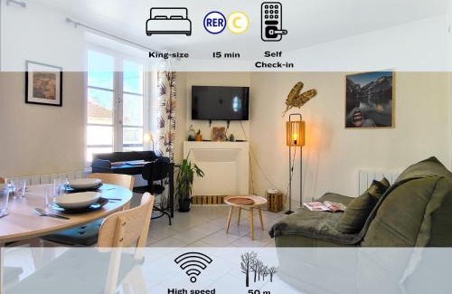 Verrieres-le-Buisson Apartment | Le Paradis - Charmants appartements proche nature