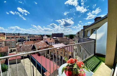 Sarrebourg Apartment | Le Perchoir-WIFI-Face à la Gare-Terrasses-Proche tous commerces