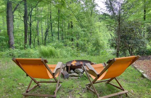 Black Mountain House | Le-Petit Chalet with Fire Pit about 15 Mi to Asheville