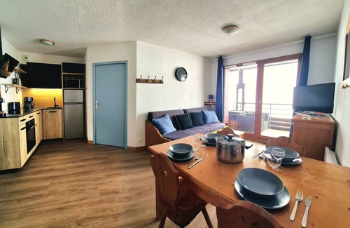 Villarembert Apartment | Le Petit Flocon - Appt pour 6 vue sur piste