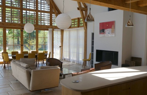 Ambillou House | Le Prépinson - Loft with cathedral lounge for 8 people, in the heart of nature