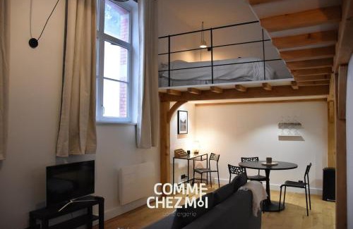 Quartier Beauregard-Boufflers-Buthegnemont-Boudonville Apartment | Le Quai - Studio moderne et équipé à Nancy Centre