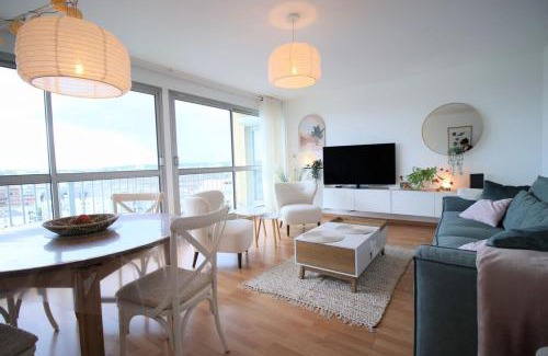 Centre Ville Rive Gauche Apartment | Le Ravissant merveilleux F3 avec vue à Rouen