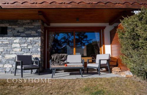 Randogne Apartment | Le Saint Georges l Jardin et vue l By CosyHome