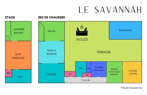 Saint-Aignan House | 'Le Savannah' - Jacuzzi - A 3min du Zoo de Beauval