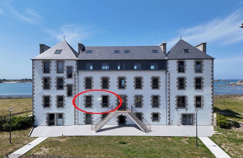 Santec Apartment | Le Spa sur la Dune, sea view, accommodation for 4 people in Santec, Brittany