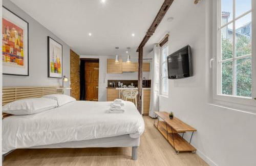 Saint-Etienne Apartment | Le Studio des Antiquaires - Studio climatisé