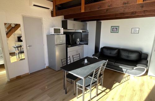 Tarcu Apartment | Le Télémaque 2 pièces Mezzanine by Interhome
