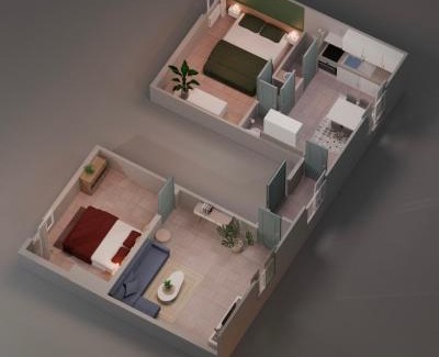 Saint-Gilles Apartment | LE TOLOSANA - Appartement 4 personnes - Centre WiFi Cosy
