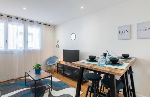 Charpennes - Charmettes Apartment | LE VALLES - HYPERCENTRE PARKING GRATUIT WiFi NETFLIX AMAZON PRIME