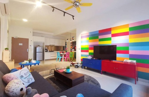 Medini Apartment | Legoland Medini 10pax (WIFI) @ JB City Homestay