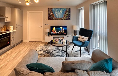 Leicester City Centre Apartment | Leicester Centre - 1 Bedroom - 1 Bathroom - WiFi