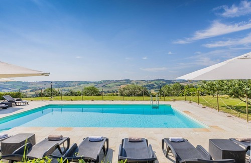 Corinaldo Villa | Leondina Country House with pool and panoramic view in Corinaldo, a heaven of peace in the Marche co