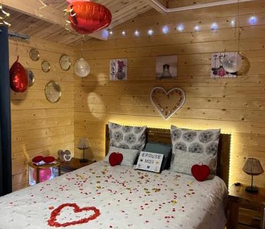 Saint-Denis Ski Chalet | Les Chalets de marie 2 - Vue mer, Jacuzzi SPA privatif dans le chalets Sans vis à vis