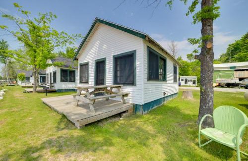 Cedarville House | Les Cheneaux Islands Cabin 4 with Deck Pet Friendly