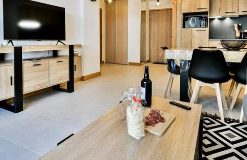 Le Chinaillon Apartment | Les Cristals A202 Wohnung 9 Fuß von den Pisten