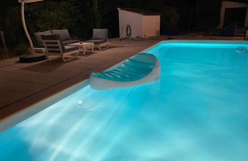 Moissac-Bellevue House | Les Iris Villa Piscine chauffée 6 pers