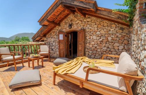 Fethiye Villa | LEVISSI LODGE OTANTIC STONE VILLA in KAYAKOY