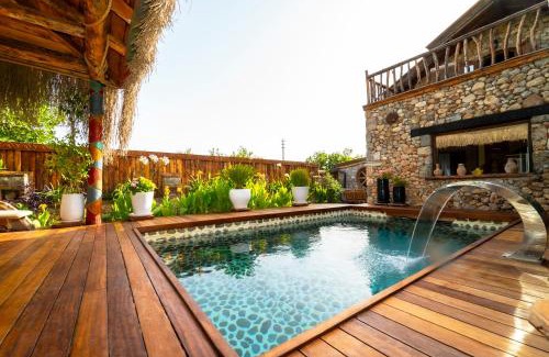 Fethiye Villa | LEVISSI LODGE OTANTIC STONE VILLA in KAYAKOY
