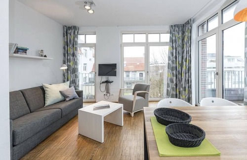 Wangerooge Apartment | Lichtdurchflutetes Apartment mit Großem, Sonnigen Südbalkon - 100 m zum Strand!