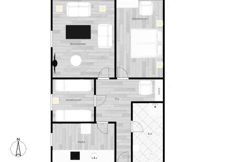 Lehe Apartment | Liebevoll hinterm Deich - Ferienwohnungen