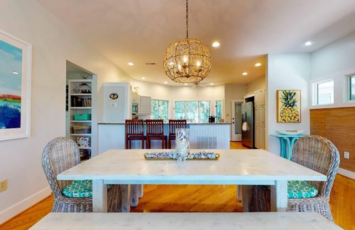 West Beach House | Light Bright Tree Top Living with Sunset Glow BHI and Shoals Club