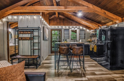 Townsend Cabin | Light'n Bug Bungalow: Pet Friendly, FREE Attraction Tickets, Hot Tub, & Firepit