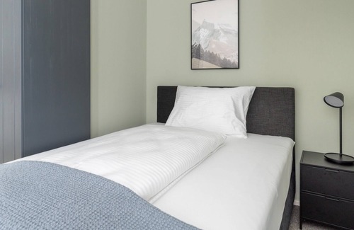 Innere Stadt Apartment | limehome Linz Friedrichst | Single Suite M seating