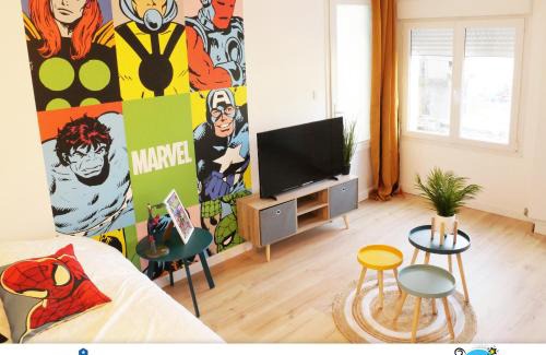 Jaunay-Clan Apartment | Little America - Appart Hôtel 3km Futuroscope