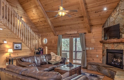 Foxfire Estates Cabin | Little Bear Lodge by Escape to Blue Ridge