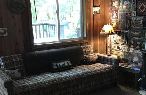 Paradise Estates Cabin | Little Cabin in the Woods. Mt Rainier Nisqually Gate. Cozy cabin for 2