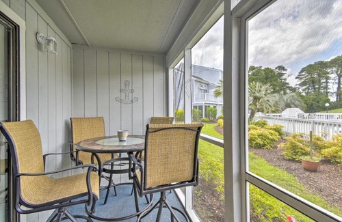 Little River Apartment | Little River Condo with Pool about 3 Mi to Beach!