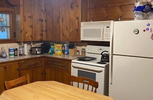 Lewiston Cabin | Little Wolf Lodge-"Up North" lakefront cabin!