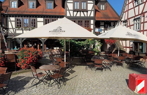 Michelstadt Apartment | Living by the historic town hall
