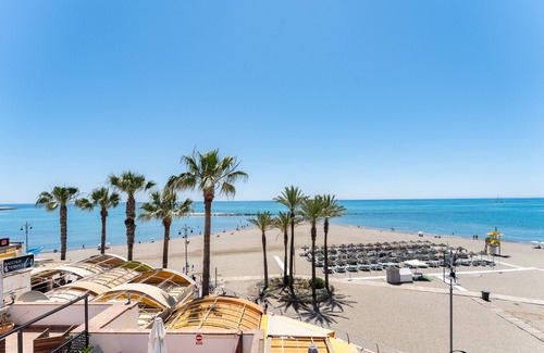 Benalmadena Costa Apartment | Living On The BEACH , First Line + Big Terrace Best Views