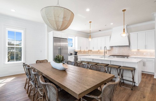 Seawalk Circle House | Loaded Designer Home with Gulf Views, One Minute to the Beach, Private Pool