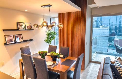 Financial District Apartment | Lobby33 Andares Lujoso Departamento