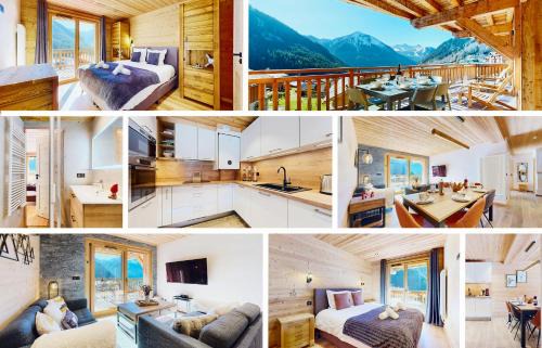Champagny-en-Vanoise Apartment | Localisation centrale et vue spectaculaire