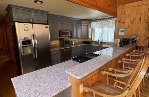 Bridgton Ski Chalet | Located in desirable Knights Hill Association on Moose Pond in Bridgton