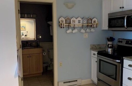 Wells Condo | Located just steps from Wells Beach, Eastwinds 124 is perfect for your getaway.