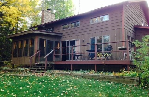 Lake Nebagamon House | Located on 100 feet of beach on 985 acre Lake Nebagamon, Wisconin
