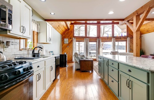 Bradford House | Lodge at the Lake - Exceptional lakefront home!