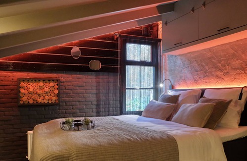Rheezerveen House | Lodge in a wooded area with Hot Tub & Sauna