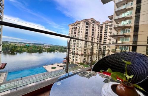 Kuching Apartment | LoFF Suite River View 2 Bedroom at Kuching Riverine Resort