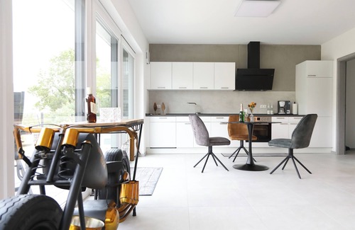 Treis-Karden Apartment | Loft 1 with a fantastic panoramic view of the Moselle, near Cochem and Elz Castle