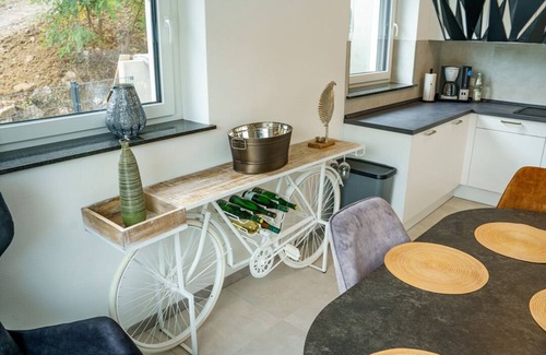 Treis-Karden Apartment | Loft 2 with wrap-around terrace and fantastic panoramic view of the Moselle, near Cochem